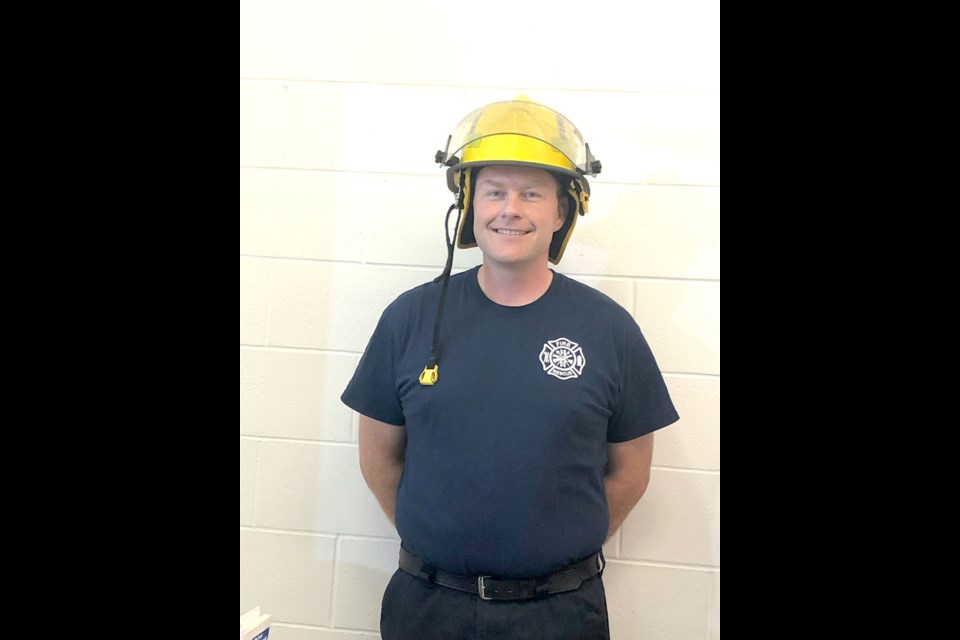 Darryl Stubbs, volunteer firefighter with Unity Fire and Rescue.