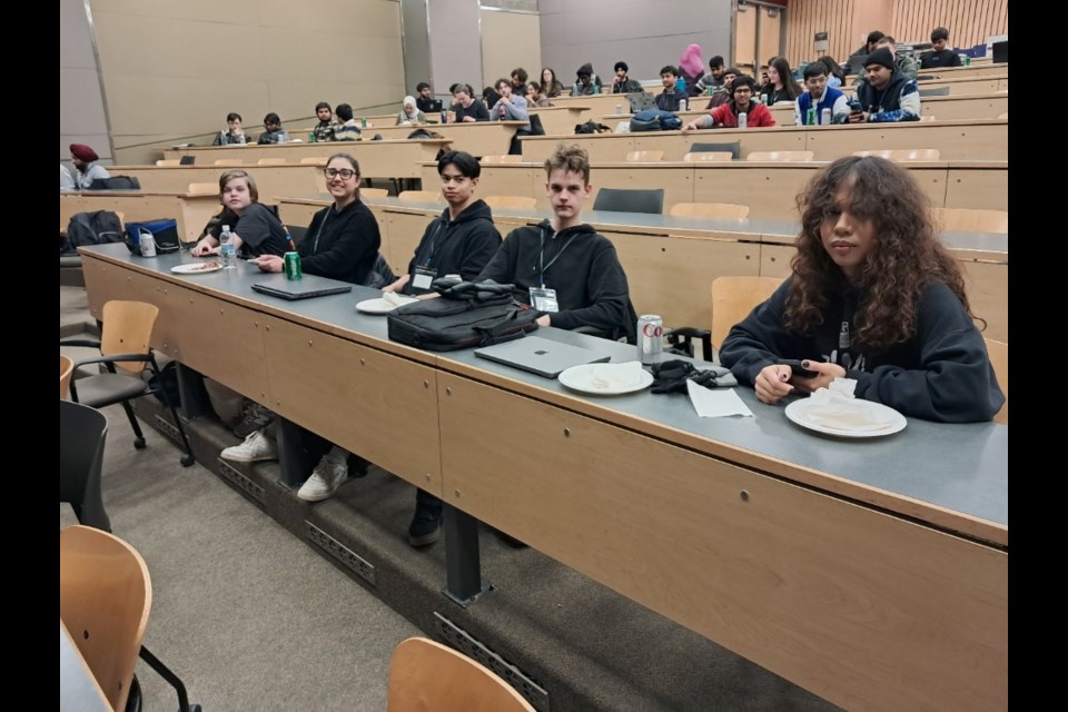 Southeast College students from Estevan competed at a hackathon at the University of Regina. 