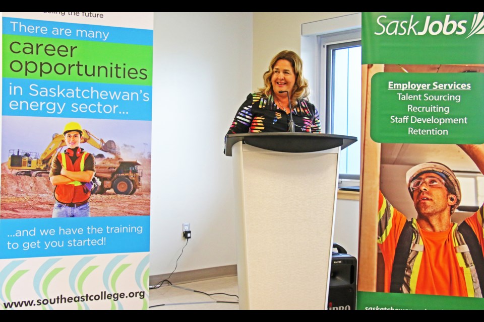 SE College CEO-president Vicky Roy spoke about the announcement of funding for trades, with 36 new seats to be available at SE College.