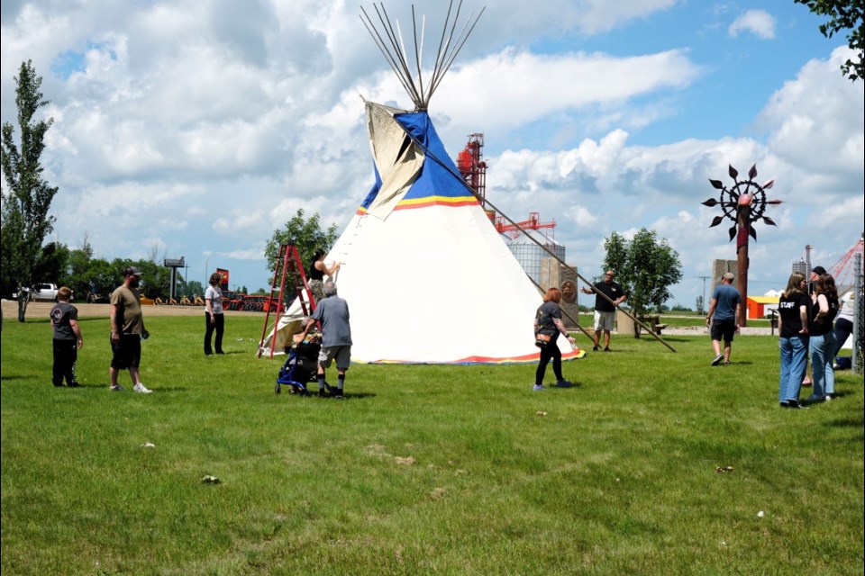Souris Valley Museum in Estevan hosted Heritage Day on Saturday, with many historic activities in and around the museum. 