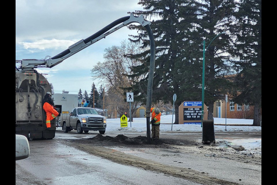 A water disruption on Sunday, March 2, caused Queen Elizabeth School to close Monday.