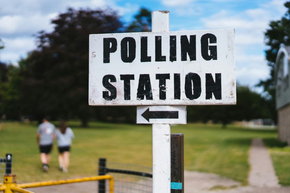 polling-station-sign