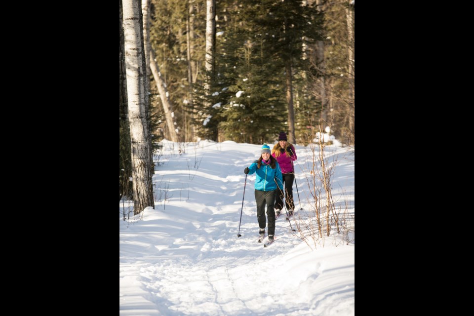 Cross country skiing is popular in the winter. (File Photo)