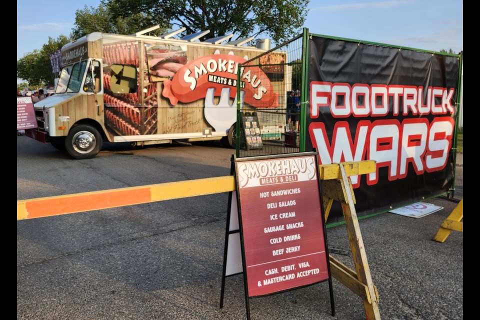 Smokehaus was the first food truck to greet customers.