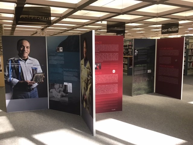 This display at North Battleford Library of "Bi-Giwen: Coming Home - Truth Telling From the Sixties Scoop Exhibit” is on Friday between 11 a.m. and 4 p.m. 