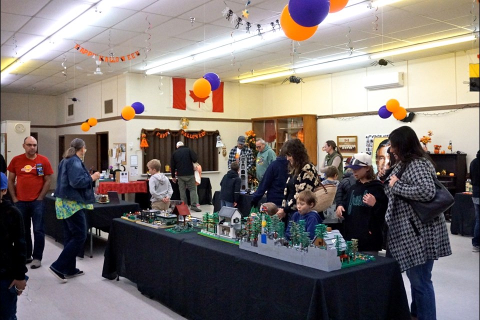 Hundreds of people visited the Brickery - an annual Lego show organized by Estevan's Christopher and Jillian Ursu.                               