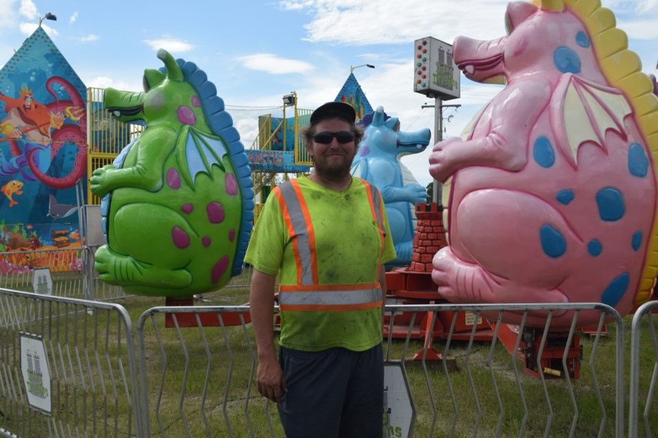General Manager, Justin, was in charge of making sure the amusements were in safe condition and working order.