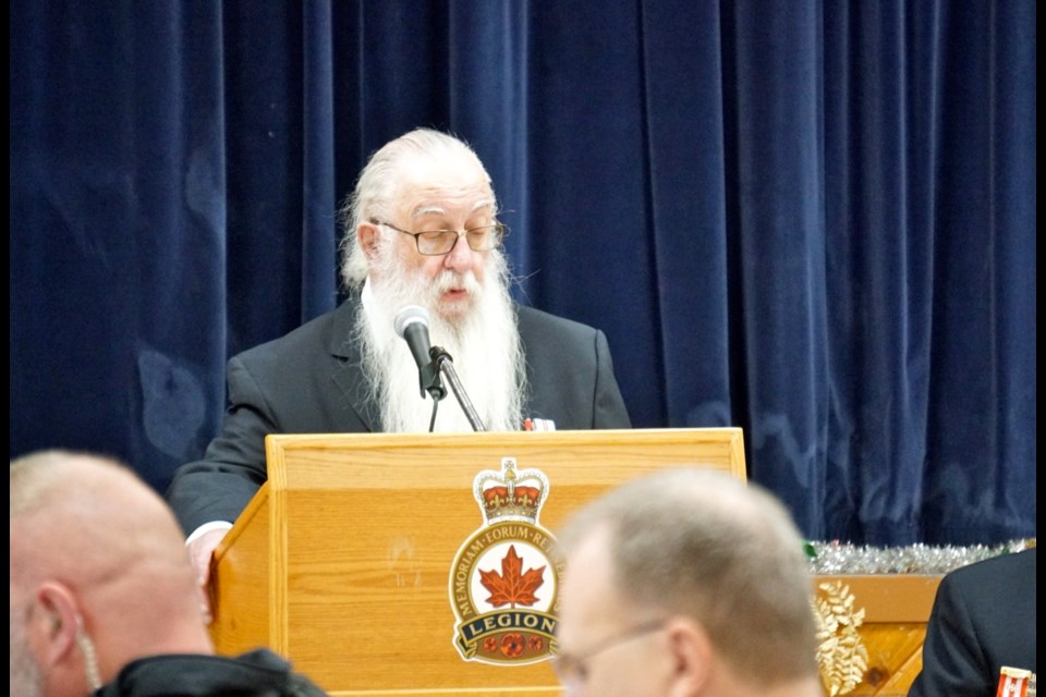 Jim (Frosty) Forrest is the Royal Canadian Legion Estevan branch's president for another term.                               