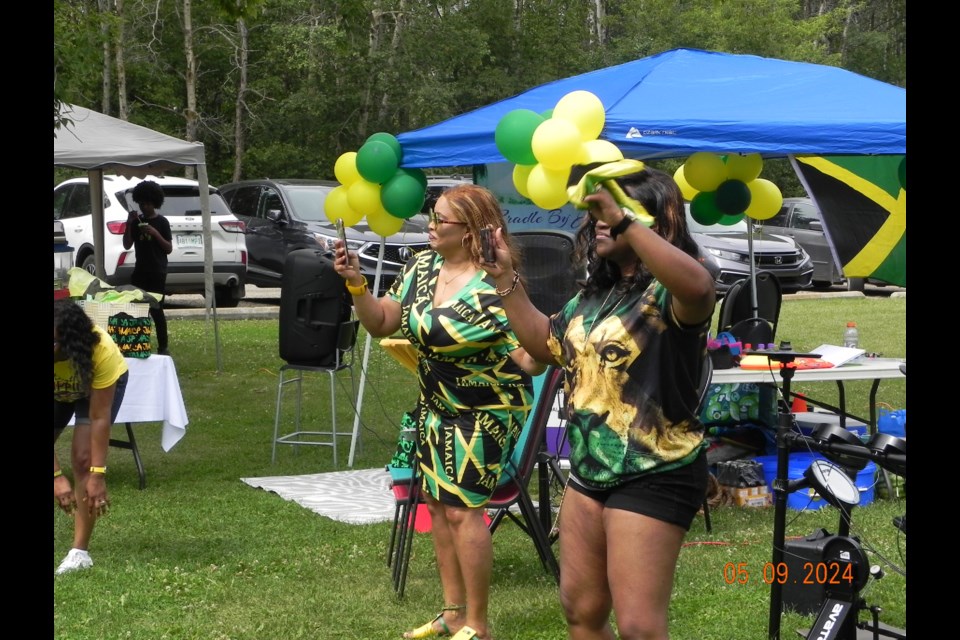 This Jamaican cultural event, held at Pike Lake Provincial Park kicked off with a prayer of thanks and blessing, followed by the country’s national anthem.  The party in the park was full of fun, family, fellowship, food and loads of Jamaican experiences in music, games and cultural traditions.                  