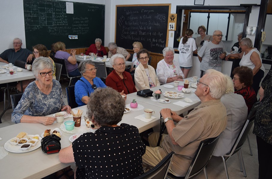 There was plenty of laugher and lively conversation as the Keen Age Centre in Canora celebrated its 50th anniversary with a come-and-go tea on July 17, during Canora in Bloom.