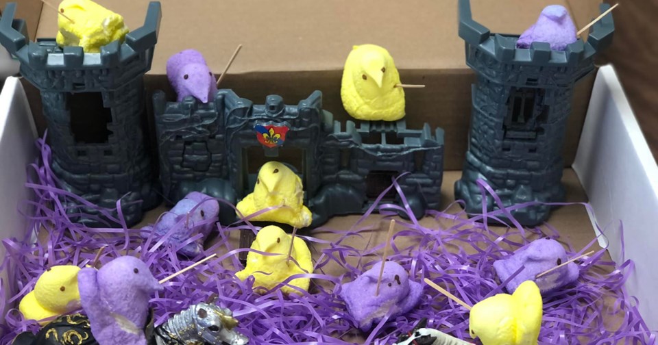 Melfort Library Easter Peeps