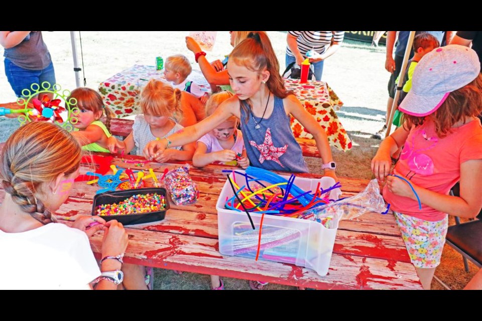 Craft activities, such as shown from a year ago, will be available at Nickle Lake Day on July 30.
