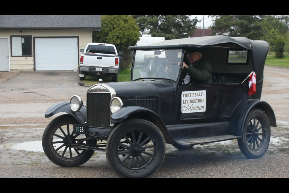 Fred Konkin was the first driver for the Model-T for the day, with Ian Abrahamson by his side he backed it out of the museum garage and took it for a spin around town to ensure it was ready for visitors to hop in for a tour.
