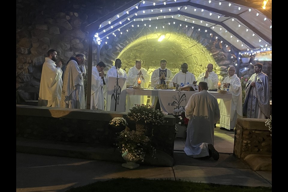 The Holy Eucharist was celebrated on Aug. 14. as part of the 79th Rama Pilgrimage.