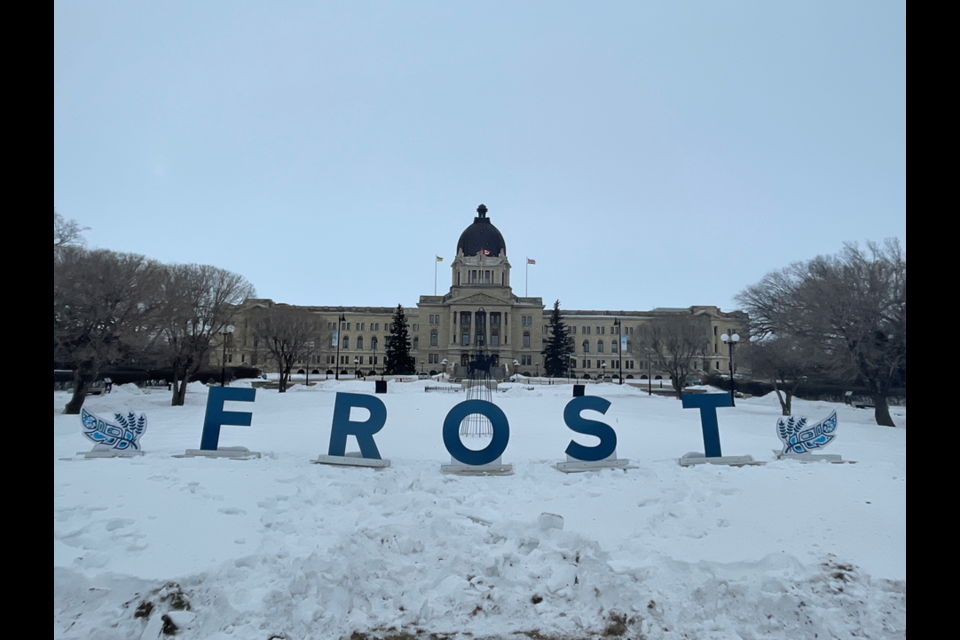 Regina Frost will continue until Sunday.