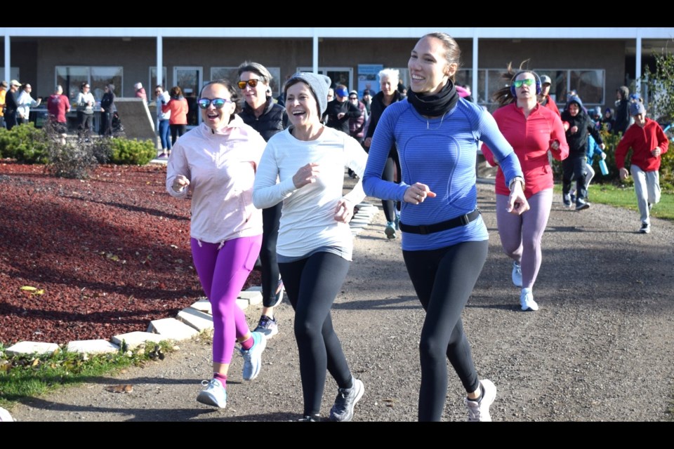 The annual Run the Course was held Saturday at the TS&M Woodlawn Golf Course. 