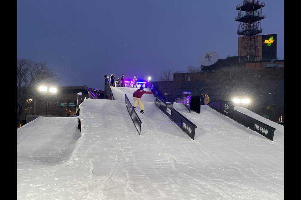 'The Grind' main event took place in Regina at Victoria Park on Saturday.