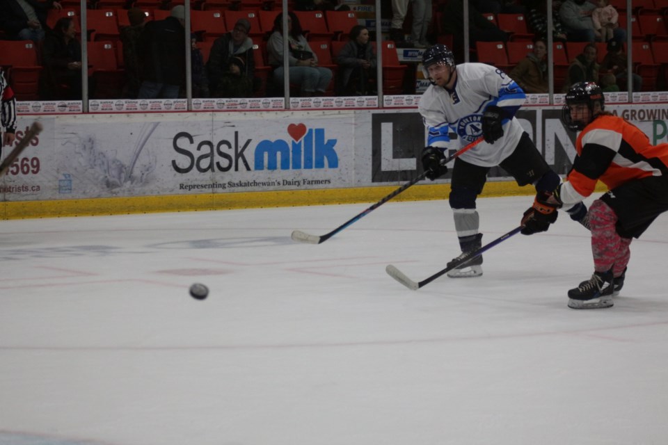 The 34th Annual Student – Teacher Benefit Hockey Game was held on April 5 at Westland Arena.