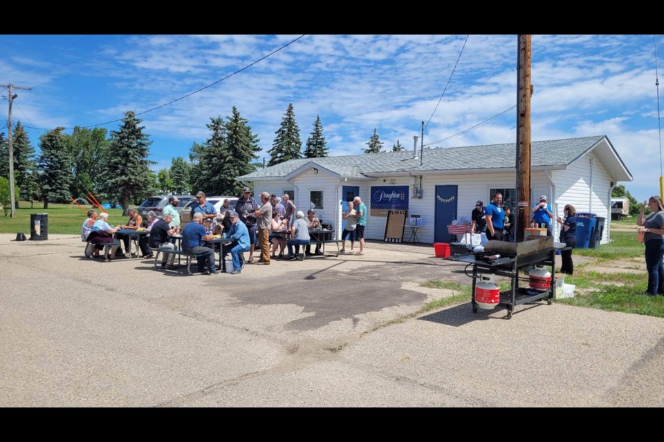The Stoughton Credit Union and Kisbey branch held their annual barbecue to give back to the community.