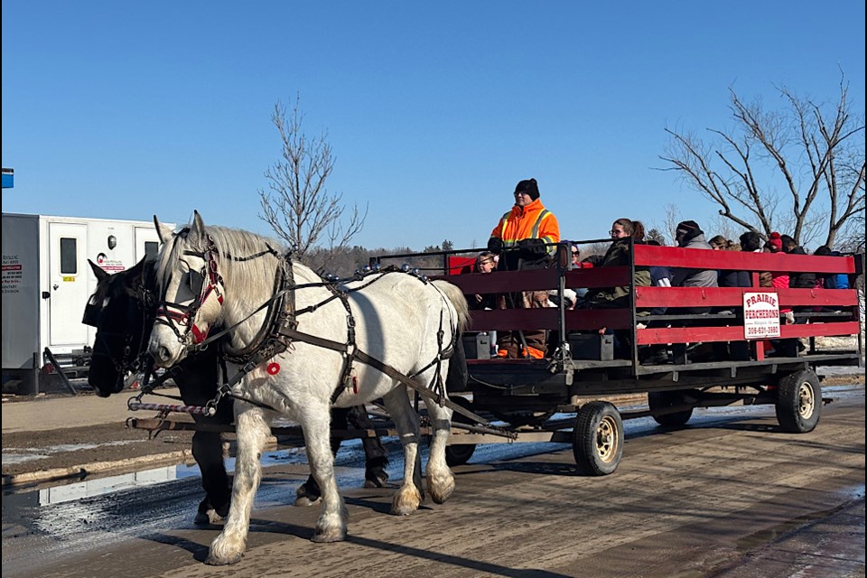 Scenes from Wascana Park as the Wascana Winter Festival took place in Regina