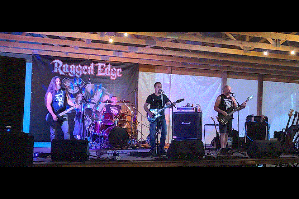 Ragged Edge entertained at the second annual Wild Hogs Bike Rally. 