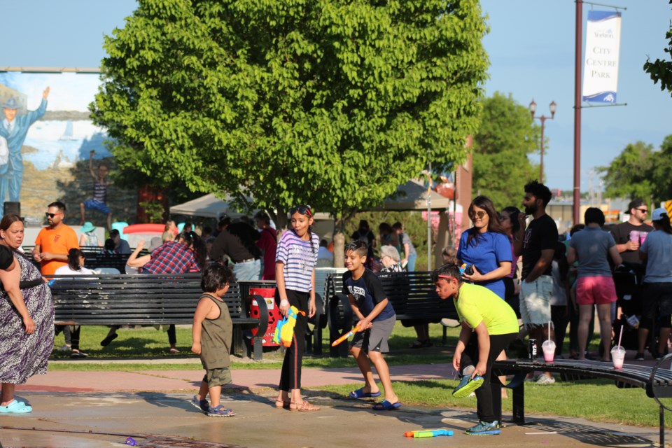 Holi celebrations held for YBID June Days in City Centre Park (4)