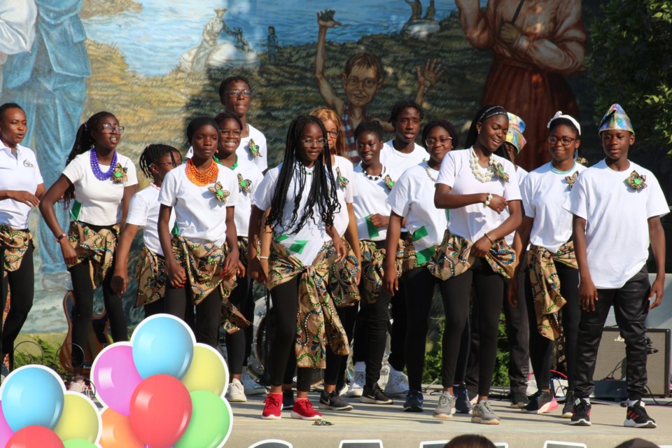 The highlighted cultures for the last YBID June Day were Nigeria and Canada.  The event featured music, entertainment and food.