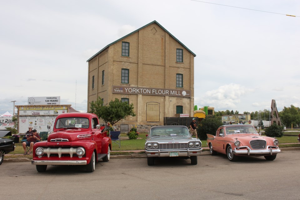 Classic cars were on display at the Yorkton Brick Mill's annual Rally Round the Mill event August 12 for a show and shine.  