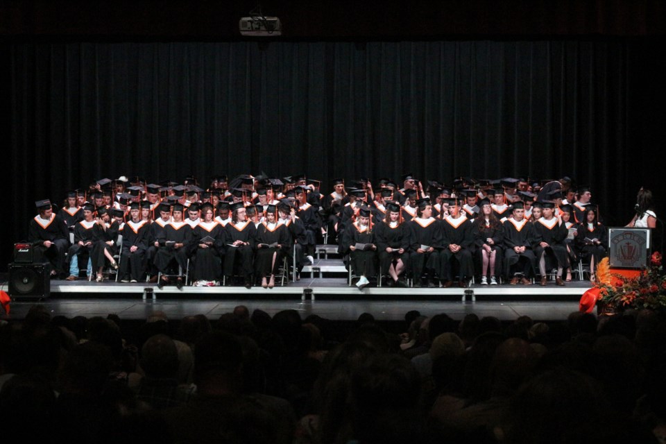 Commencements ceremonies were held at the Yorkton Regional High School June 29 to honour the 2023 Graduating Class.

160 Grade 12 students of the Yorkton Regional High School donned their caps and robes to participate in commencement ceremonies the Anne Portnuff Theatre.