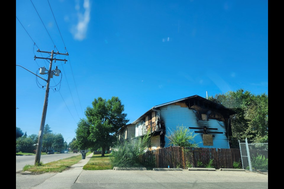 The residential structure may face demolition.