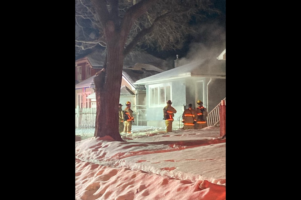 Thanks to the fast response of firefighters, a house fire on Rae Street was quickly put out. 