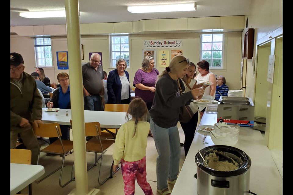 The St. Andrews United Church’s Perogy Lunch was one of the most popular annual events during Canora in Bloom. It was held July 18.