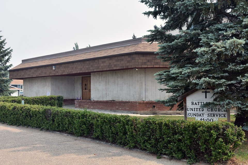 The Battleford United Church.