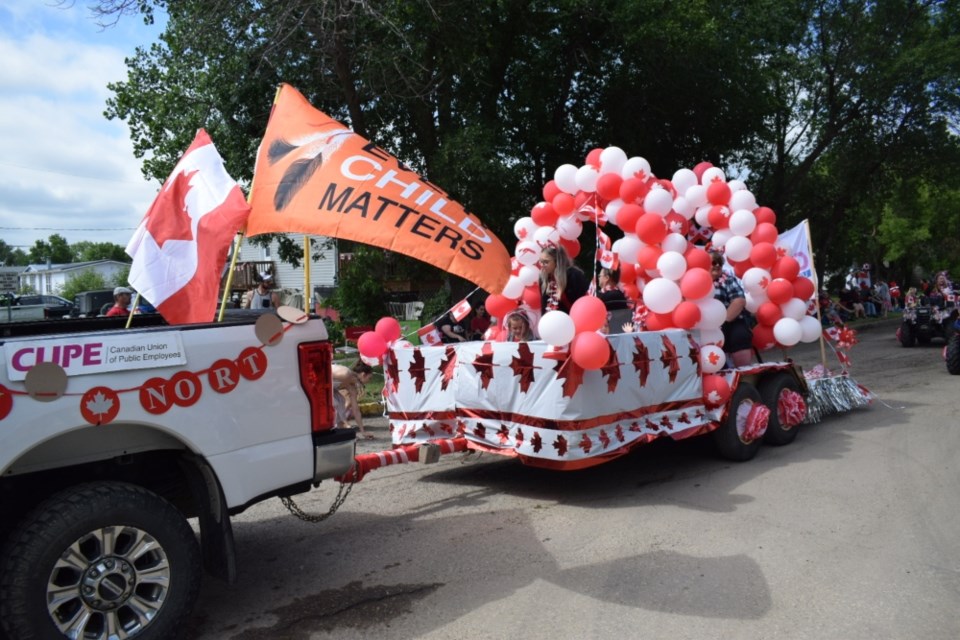 The annual Canada Day parade in Bienfait was once again a popular event. 