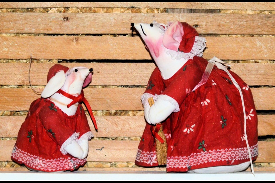 Part of a care package left on the doorstep during a hard time in a single mother’s life more than 20 years ago, these Christmas mice continue to come out each year as a reminder of people's goodness, and to help celebrate the season.