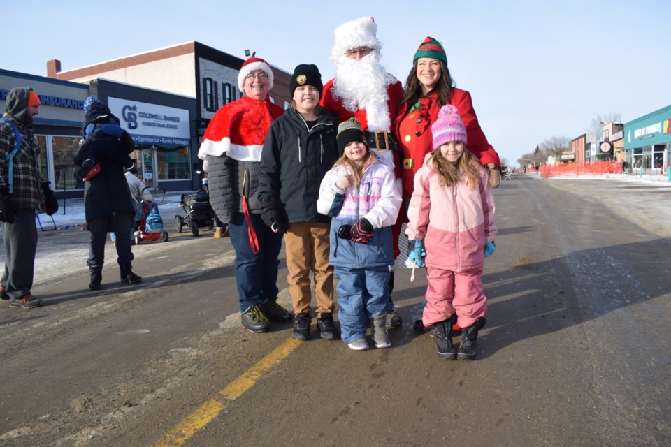 The annual Miracle on Fourth was held Saturday in Estevan.