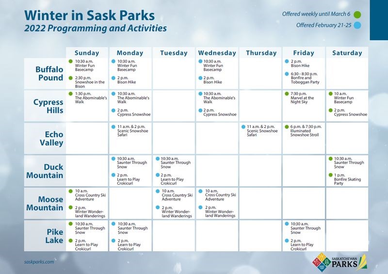 Sask Parks Winter Program Calendar 2022_result