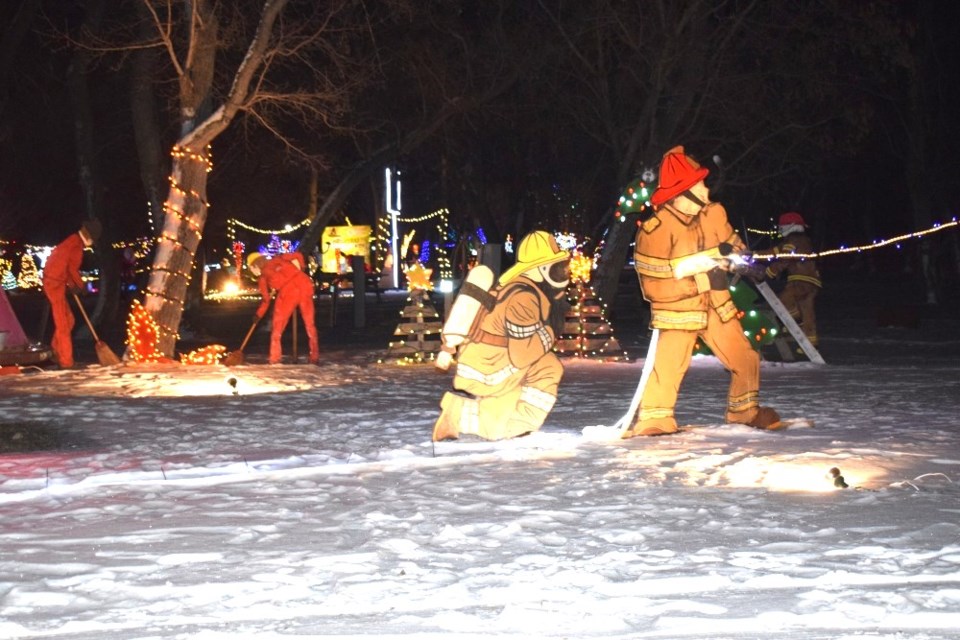 The Woodlawn Regional Park's 2023 Festival of Lights is underway. 