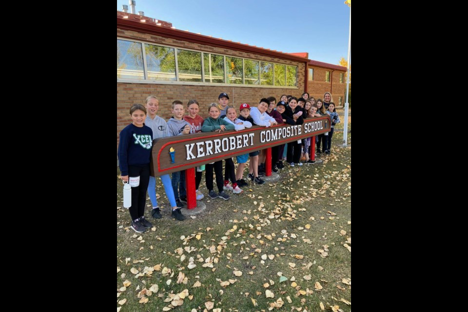 Sept. 22 staff and students from Kerrobert Composite School participated in the annual Terry Fox Run.