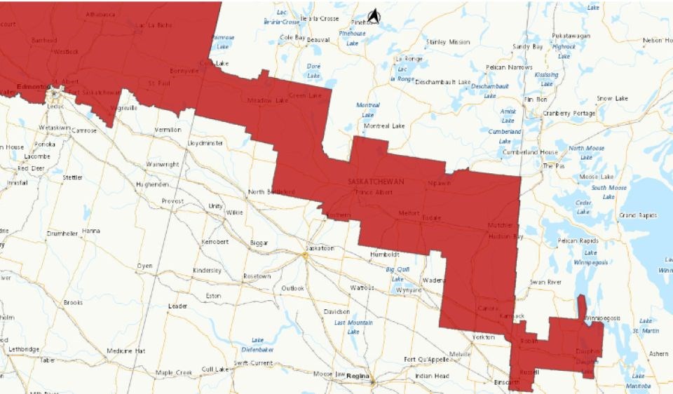 Extreme cold warning was lifted for most of the province as of Tuesday morning. 