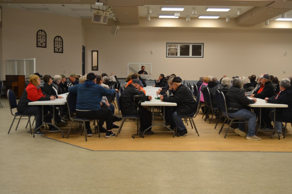 A meet and greet evening promoting the candidates for Town of Sturgis, who are running for a spot on council  was held at the Sturgis Community Hall on November 6 with Rob Wilcott as master of ceremonies.