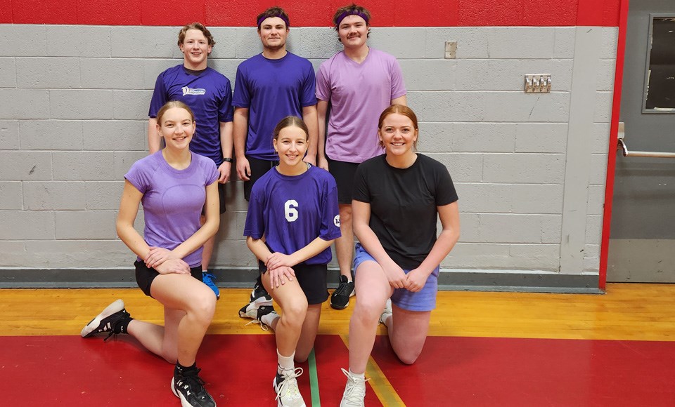 The Dumpers entered a team in the Lisa Reid memorial volleyball tournament.