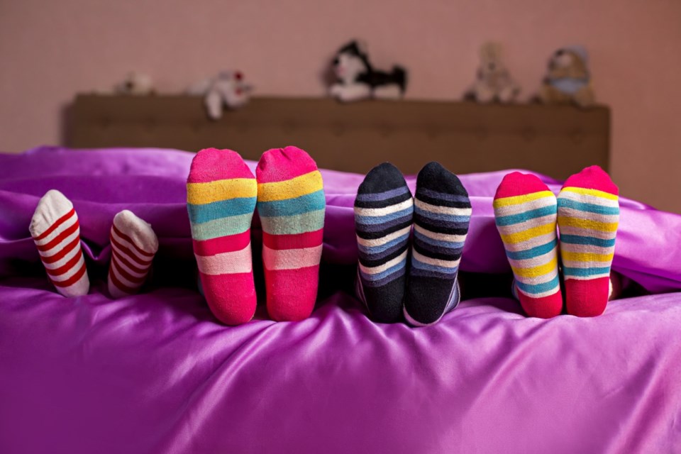 Colourful socks