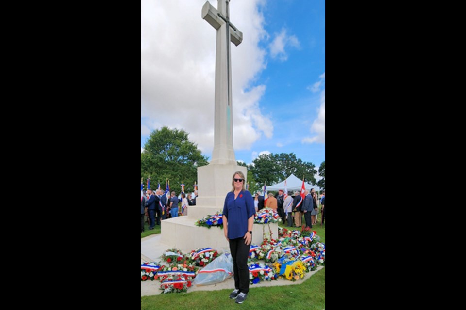 Bretteville Canadian Cemetery at Cinteaux-sur-Laize. 