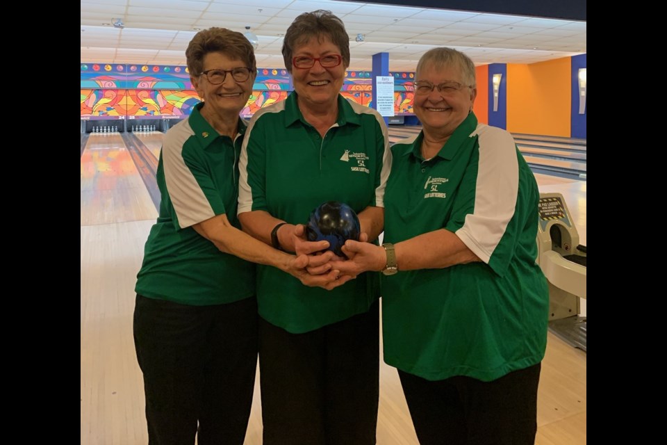 Local bowlers Mary Ramsey, Marion Blain and Esther Jesse attended Canada 55+ 2024 Summer Games in Quebec Aug. 27 to 30.