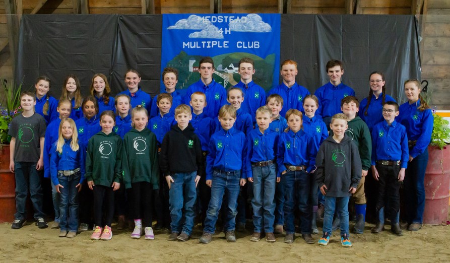 Medstead Multiple 4-H Club members celebrated achievement day May 31 and the next day hosted Big River 4-H Club for the District 33 Regional 4-H Show and Sale. 