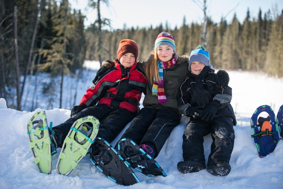 Prince Albert National Park offers a range of designated snowshoe and hiking routes close to Waskesiu or ploughed roads. 