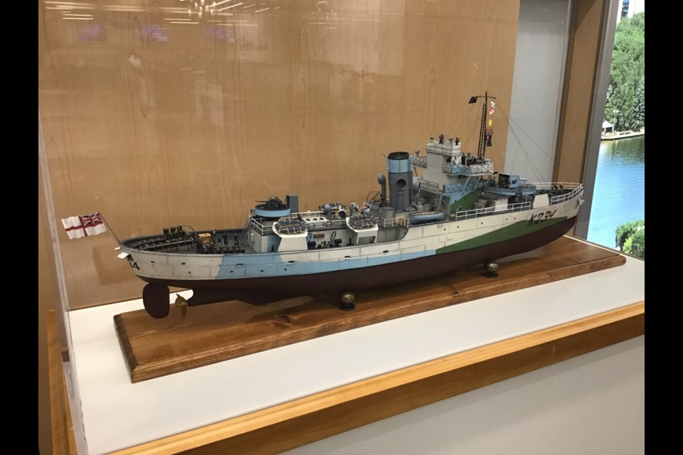 The HMCS Regina is a flower-class corvette ship, named in honour of the city of Regina.