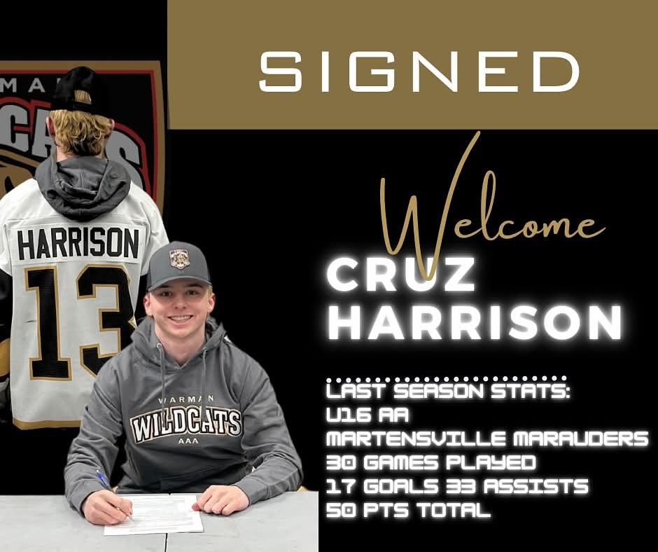 cruz-harrison-signed-with-warman-wildcats