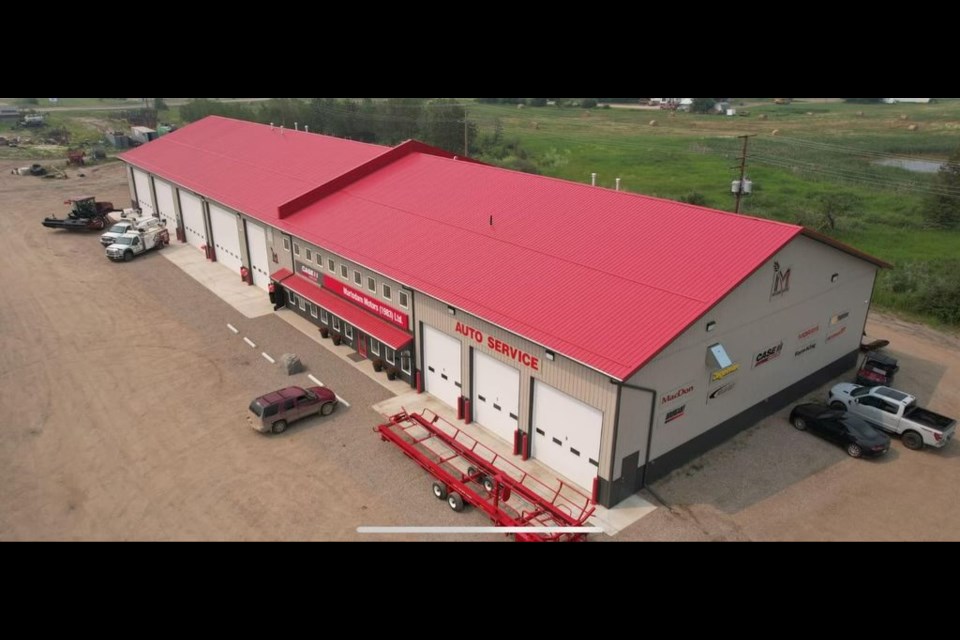 Martodam Motors in Spiritwood is a well-known agricultural business encompassing a large area of farmers. 